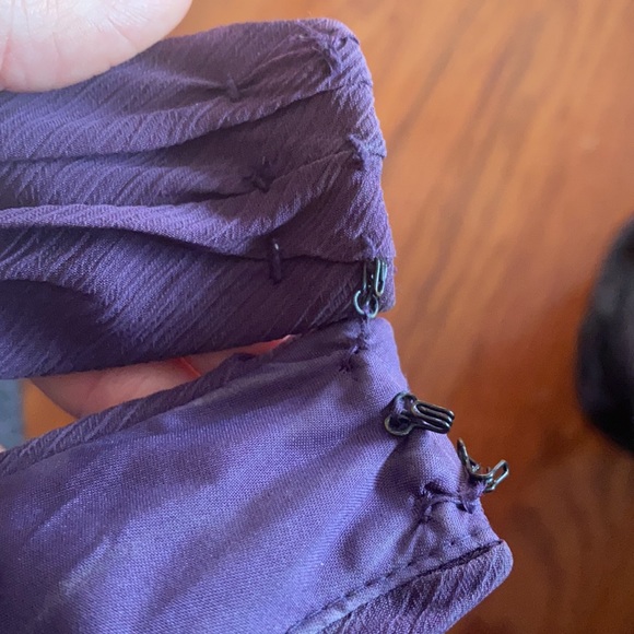 Amethyst, Vera Wang White Bridesmaid collection, halter, chiffon, size 10 - Picture 9 of 16